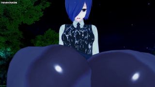 TheHentaiKami - Touka Kirishima from Tokyo Ghoul Gives You An Excellent Footjob!-9