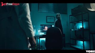 Horny Doctor Fucks Lab Partner before Unbirthing Him Full Scene-0