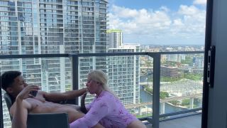 Mz Dani Fucked My Moms Best Friend On Her Miami Balcony HD-5