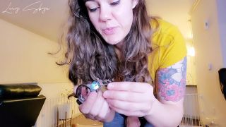 xxx clip 22 Lucy Skye – Locked and Fucked, back anal on cumshot -1