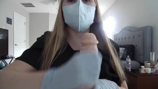 Nurse Emma Collects Your Sperm - Mask fetish-3