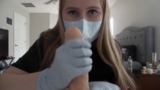 Nurse Emma Collects Your Sperm - Mask fetish-7