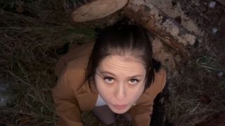 The Girl Paid For The Trip With A Blowjob And Sex In The Village-8