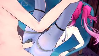 Wet Waifus - Lupa has Intense Sex with Rover - Wuthering Waves Hentai-2
