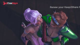 Two Elves Suck a Big Devils Cock-1