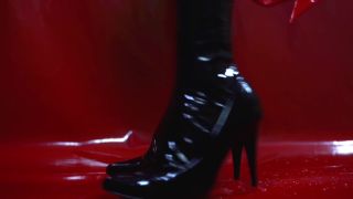 online clip 13 femdom cams Miss Ellie Mouse – Latex Red Devil, joi video on fetish porn-4