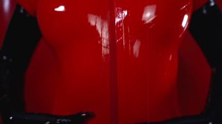 online clip 13 femdom cams Miss Ellie Mouse – Latex Red Devil, joi video on fetish porn-8