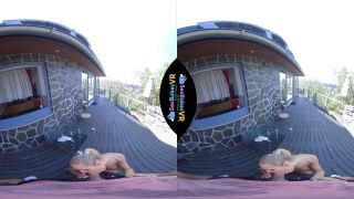 adult xxx video 15 brunettes shoot blondes reality | Florane Russell in Bombshell Blonde | vr porn-1