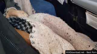Bella Mur - Amateur Public Airplane Handjob and Blowjob (Amateur porn)-1