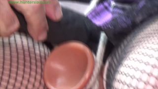 BDSMmania Tied to her chair & fucked with a vibrating dildo - BDSM-8