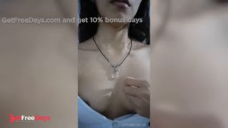 Can I stroke your cock 18 year old girl with her perfect natural tits. Homemade video-1