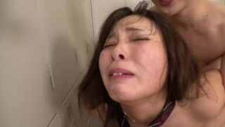 FHD GZAP-054 校内にはびこる下着泥棒を捕まえた正義感が強いギャルが逆ギレした犯人にデカチン非道3P追い打ち鬼畜中出し後…号泣-3