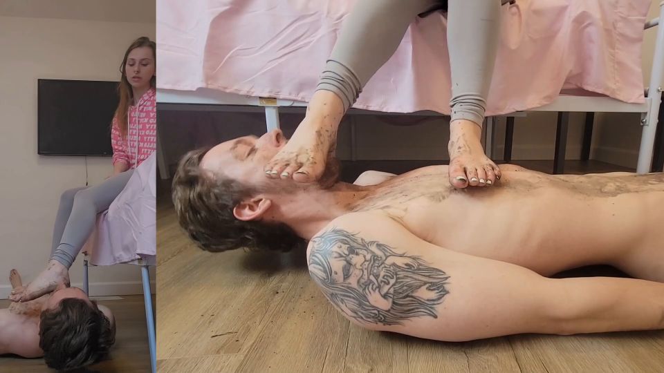 adult clip 45 femdom feet gangbang xxx | Honeypotproductions: Dirty Foot Trample | degradation