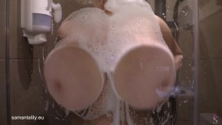 Samanta Lily – Shower Glass Busty Babe – Fullhd 1080P - [Big Tits porn]-6