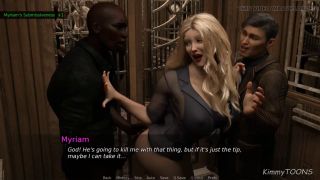 Public AWAM - Fucked in the Ass by a BBC on a public elevator - kimmytoons-4