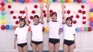 Minatsuki Hikaru, Amaki Yurina, Hanamiya Rei, Senshu China RCTD-199 Wet And Messy (WAM) Athletic Meet - JAV-0