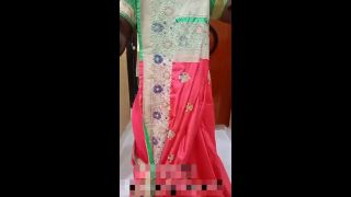 Intense Desi Tamil Housewife Seduces Bull in Red Underwear - Nipple Play, Cuck Watches! IndianHotwifeX-3