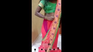Intense Desi Tamil Housewife Seduces Bull in Red Underwear - Nipple Play, Cuck Watches! IndianHotwifeX-5