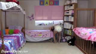 DiaperedonlineAlisha Alisha Cleaning in Thick Diaper-6