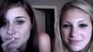 video 48 Two Hot Horny Teens Show off on Omegle, party hardcore gone crazy tainster girls on lesbian girls -2