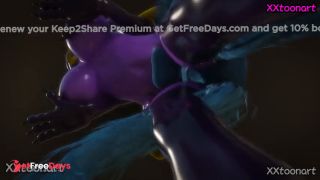 Poppy PlayTime - CatNap HuggyWuggy sex scene Full version-6