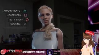 [GetFreeDays.com] Detroit Become Human robot fucks his owner anal creampie Ulfsark animation - Jazziuu Porn Video March 2023-2