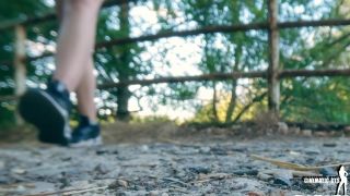 free porn video 3 Cinematic GTS – Giantess Vanessas Unaware Jogging Day VFX, femdom mistress on fetish porn -9