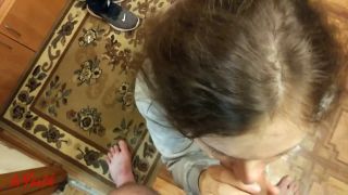Video Baby Sucks Big Cock,Catches Cum With Her Mouth : hiYouth 1080...-3