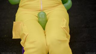 Lana Rain April O'Neil Tentacle Fucked LIVE TMNT (Big Tits porn)-3