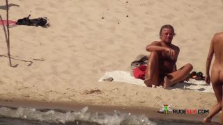 At the nude plage with a voyeur  cam.-0