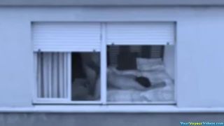 Mature couple fucking by the window Milf!-9