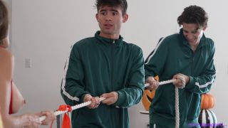 Jessica Ryan, Justine Jakobs - The Halloween Jizz Games - Orgy-1