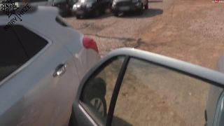 Online tube MyDirtyHobby presents MaryHaze – Mega Public – Auf dem vollen Parkplatz vom Baggersee – Super Public! On the busy parking lot at the lake!-7