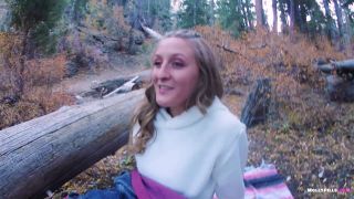Molly Pills - Girlty Hiker Loves Anal Plug Sex - Public Creampie Pov - Public-9
