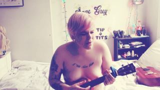 ManyVids presents SageGrey – Ukulele Hitachi Edging webcam -5