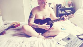 ManyVids presents SageGrey – Ukulele Hitachi Edging webcam -6