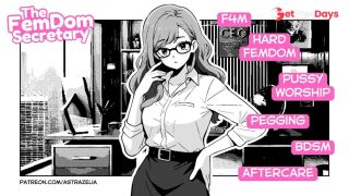 [GetFreeDays.com] Mean FemDom Secretary Pegging You on Her First Day Femdom Pegging Degrading ASMR Audio Sex Clip January 2023-0