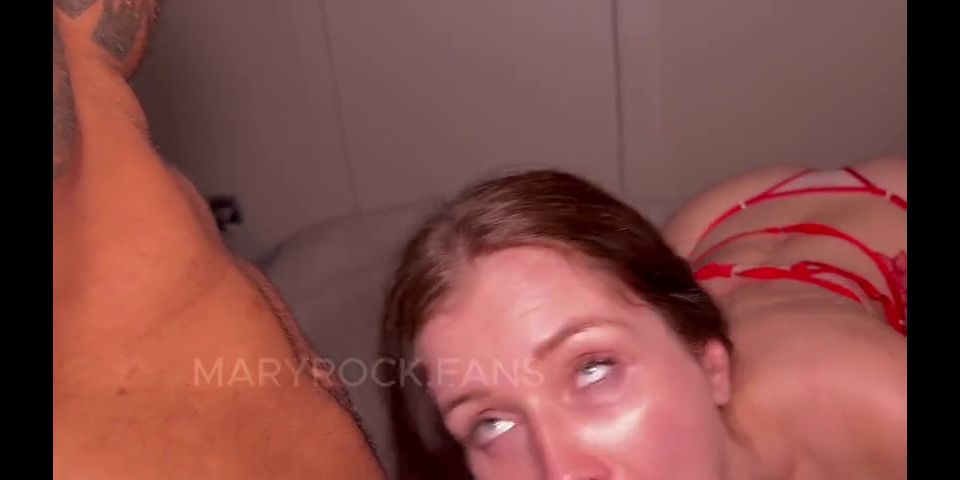 Double Blowjob Ive Decided to have My First Threesome Ever with My Husband and Our Security...