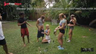 Callie Black Participates In A Sporty and Sexy Event In The Garden-1
