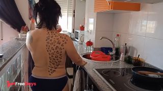 [GetFreeDays.com] Nude Spanish stepmom cleans house Porn Clip March 2023-5