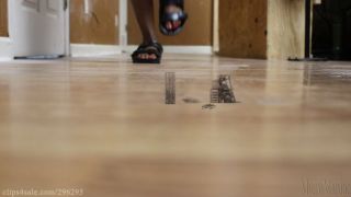 Giantess Women Tiny Men  Giantess Women Tiny Men MicroMania - Walkthru 1 Birkenstocks -7