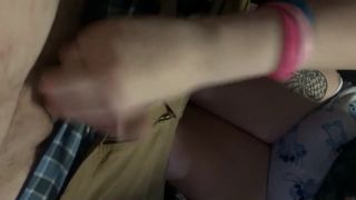 PHEONIXblonde - Hot BLONDE STEPSIS lays on her stepbrothers lap and SUCKS ON HIS COCK DUE TO COMING HOME LATE SECRE!-3