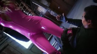 adult video 8 Cameltoe superheroine in pink catsuit, femdom sex on femdom porn -1