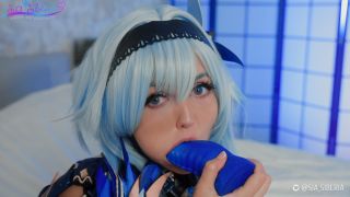 Sia Siberia 4K Genshin Eula Cosplay Blowjob Anal Toys Solo S-6