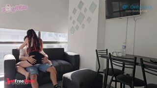My Neighbor, Always Thirsty for Sex, Asks Me to Cum on Her Face-1