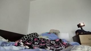 PinkyMadame - Amateur wife masturbates with fingers in pussy until she has multiple orgasms.-9