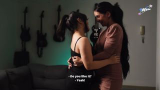 6277 Romantic Sexy Lesbian Girls Dancing Bachata And Scissoring-3