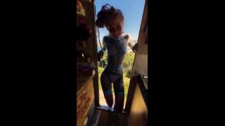 Amateur Girl's Vanlife Adventure - Intimate Camper Moment-6
