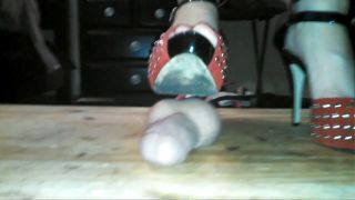 Jewel Stone in Video - - Red and Black Sandals on His Nut...-0