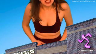 Larger Than Life - Sweaty Gym Growth starring Goddess Freya (Fetish porn)-0
